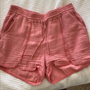 Pink shorts